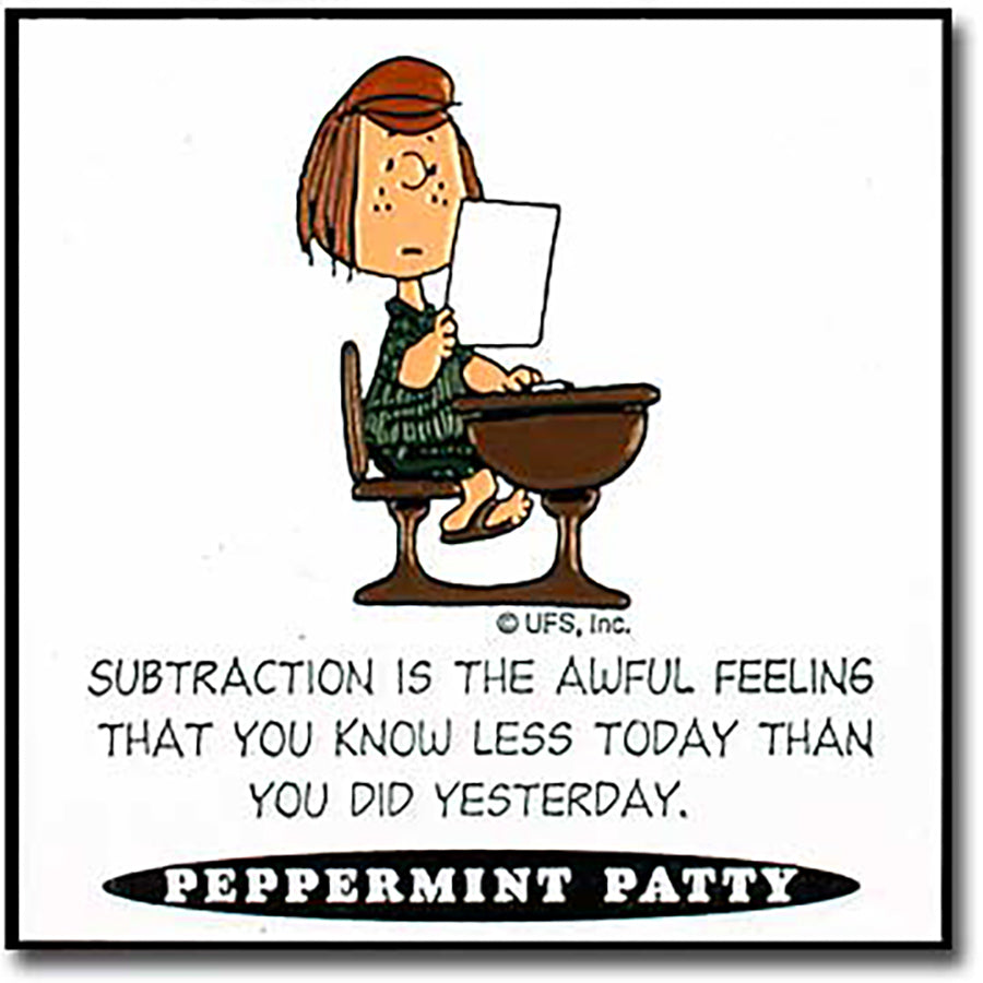 Peppermint Patty Magnet – CHARLES M. SCHULZ MUSEUM STORE
