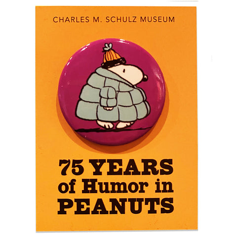 75 Years of Humor Button