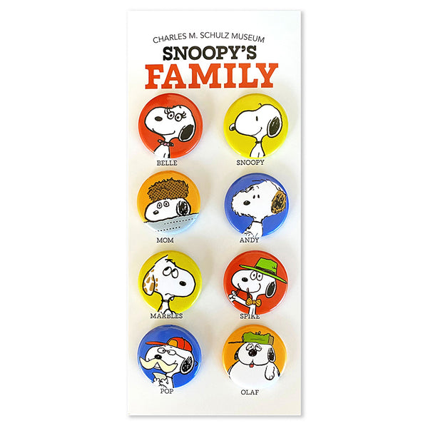 Snoopy's Family Pin Set