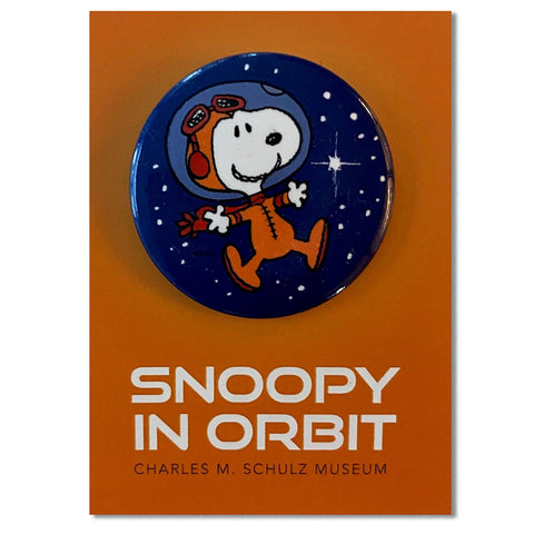 Snoopy in Orbit Button