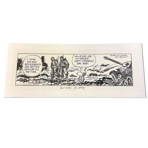 Veterans Day Strip Reproduction