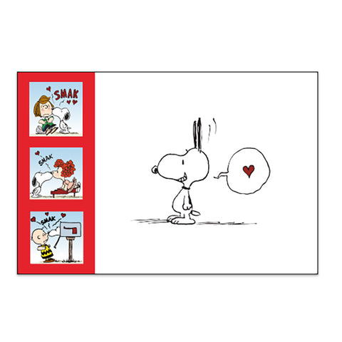 Snoopy Love Postcard