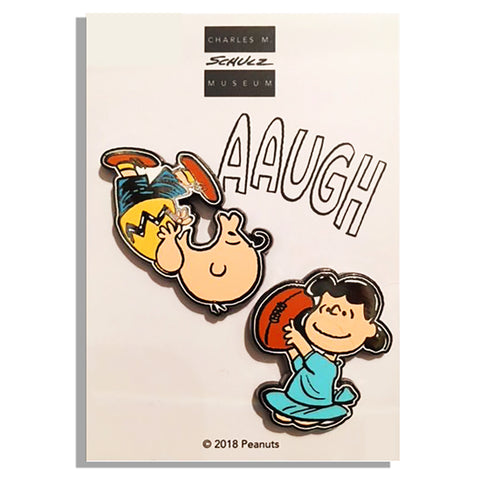 Charlie Brown and Lucy Pins
