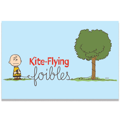 Kite-Flying Foibles Postcard